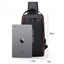Waterproof Anti-Theft Sling Bag for Men, Multi-Pocket Chest Bag with USB Charging Port, iPad Crossbody Backpack for Travel, Work & Everyday Carry
