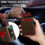 Men's RFID Blocking Wallet, Custom Vintage Brown Leather Slim Bifold Card Holder, Minimalist Wallet with Cash Pocket