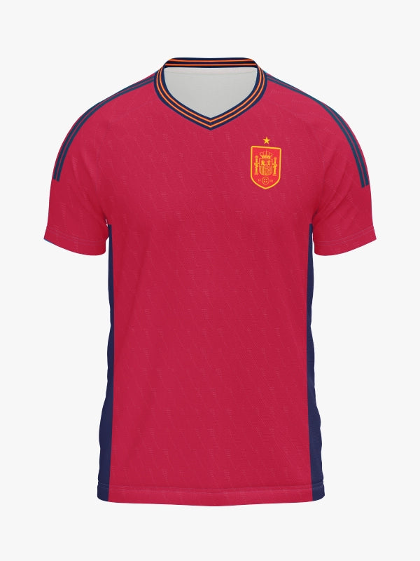 Spain Soccer Jersey FIFA World Cup 2022– Fan Version by Shopsery image 3
