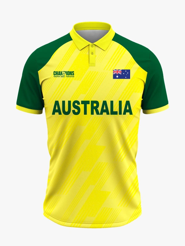 Australia Champions Trophy Cricket Jersey 2025 – Fan Version by Shopsery image 3