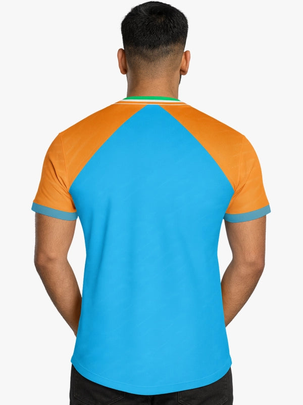 India T20 World Cup Cricket Jersey 2024 – Fan Version by Shopsery image 2