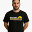 Bay Area California Sunset Graphic T-shirt (Black) image 1