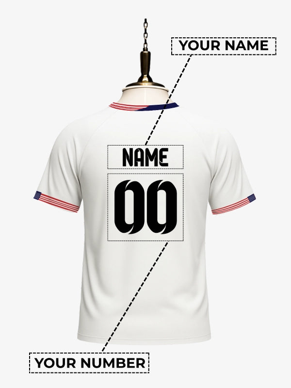 USA World Cup Signature Jersey (White) By Shopsery image 4