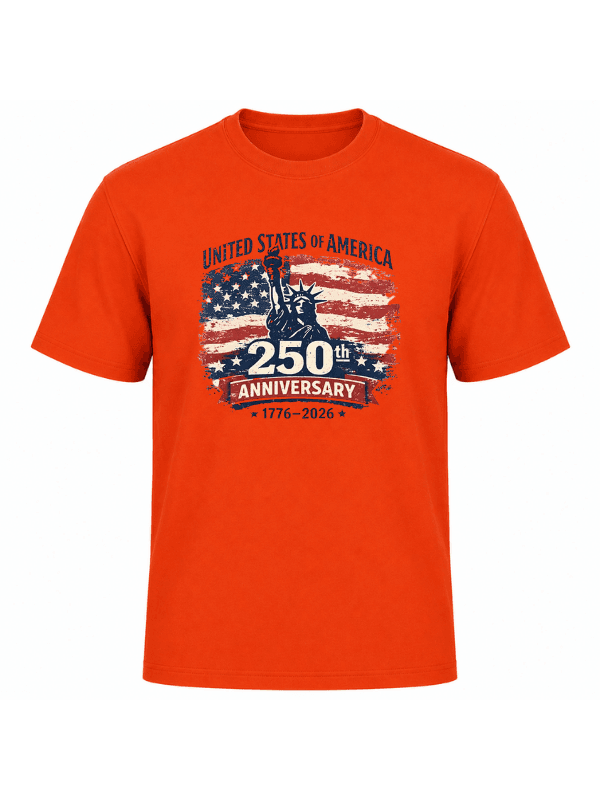 USA 250th Anniversary Patriotic T-Shirt | United States of America 1776–2026 Graphic Tee image 14