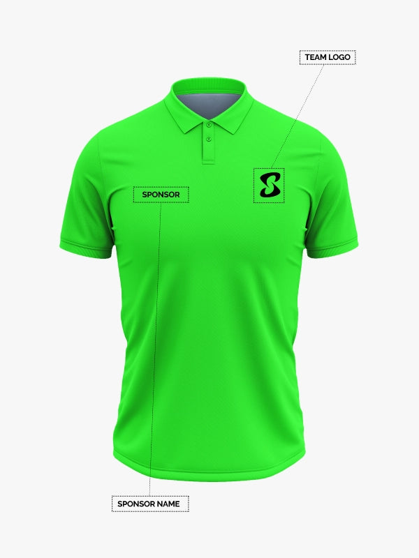 Custom Printed Polo T-Shirts – Premium Cotton (Light Green) | Company Polo Shirts with Logo image 0