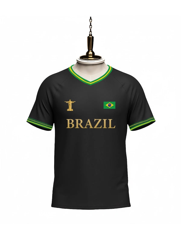Brazil World Cup Signature Jersey (Black) By Shopsery image