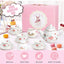 Porcelain Tea Set for Girls by Shopsery image 1