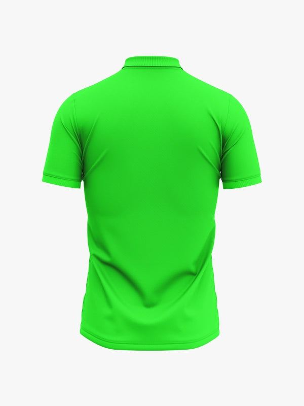 Custom Printed Polo T-Shirts – Premium Cotton (Light Green) | Company Polo Shirts with Logo image 3