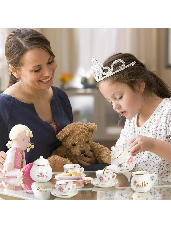 Porcelain Tea Set for Girls by Shopsery image 2
