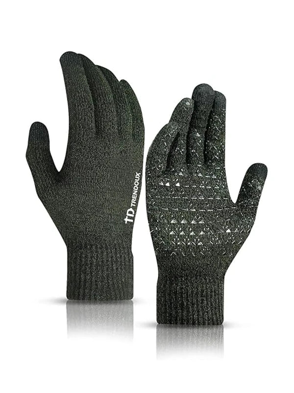 Winter Gloves – Warm Touchscreen Thermal Knit Design by Shopsery image 11