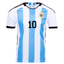 Argentina Messi 10 Jersey – Premium Football Fan Jersey image 1