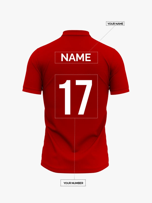 Custom Printed Polo T-Shirts – Premium Cotton (Maroon) | Company Polo Shirts with Logo image 1