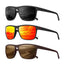 UV protection 3 Pack Polarized Sunglasses by Shopsery - Black/Red/Brown image