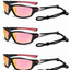 Shopsery Polarized Sports Sunglasses for Men 3 Pack Combo – UV400 Protection | HD Polarized Driving, Fishing &amp; Cycling Sunglasses - 3 Pink image