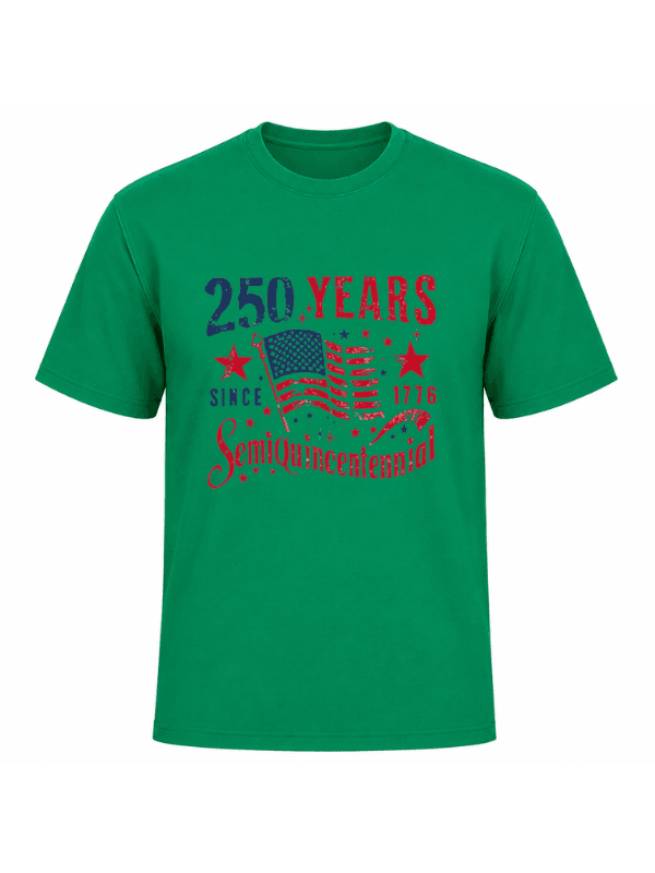 America 250th Anniversary T-Shirt | USA Semiquincentennial 1776–2026 American Flag Patriotic Graphic Tee image 9