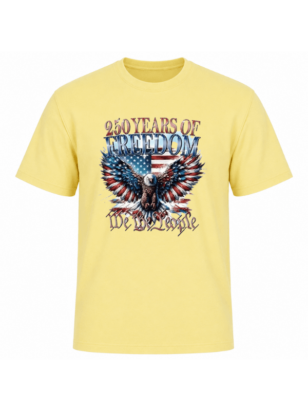 250 Years of Freedom Patriotic Eagle T-Shirt | We The People USA 250th Anniversary Graphic Tee image 11