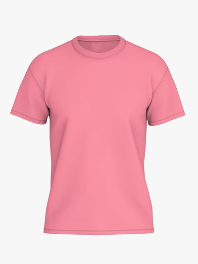Custom T Shirt - Pink Color Premium Personalized T-Shirts by Shopsery image 1