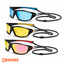 Shopsery Polarized Sports Sunglasses for Men 3 Pack Combo – UV400 Protection | HD Polarized Driving, Fishing &amp; Cycling Sunglasses - Blue+Yellow+Pink image