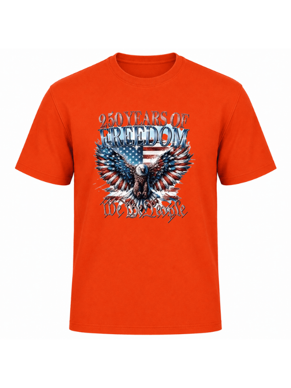 250 Years of Freedom Patriotic Eagle T-Shirt | We The People USA 250th Anniversary Graphic Tee image 6