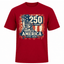 America 250 Years T-Shirt | Statue of Liberty USA 250th Anniversary Semiquincentennial 1776–2026 Patriotic Graphic Tee image 11