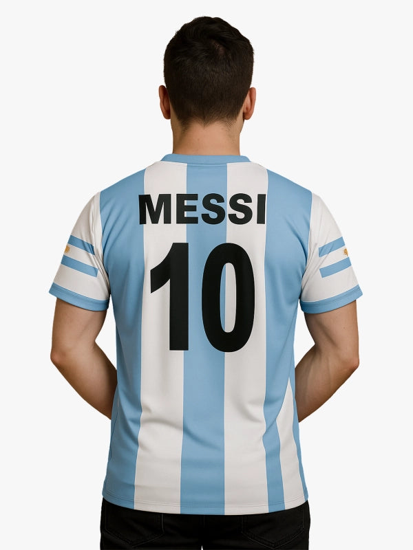 Argentina 3-Star World Cup Winning Soccer Jersey by shopsery image 2