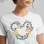 Disneyland Floral Mickey Shirt | Disney World Family Vacation Tee | Unisex T-Shirt image 1