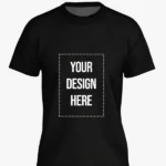 Custom T shirt Black