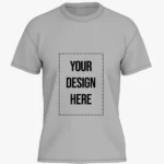 Custom T shirt Gray