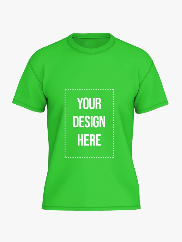 Custom T shirt Lite Green Custom-T-shirt-Lite-Green