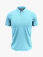 Custom Polo Sky Blue