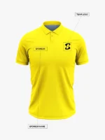 Custom Polo Yellow