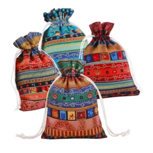 Ethnic-Style-Drawstring-Gift-Bag