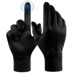 Winter Gloves for Men Women Black