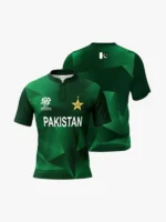 Pakistan T20 World Cup Cricket Jersey 2024 – Fan Version by Shopsery