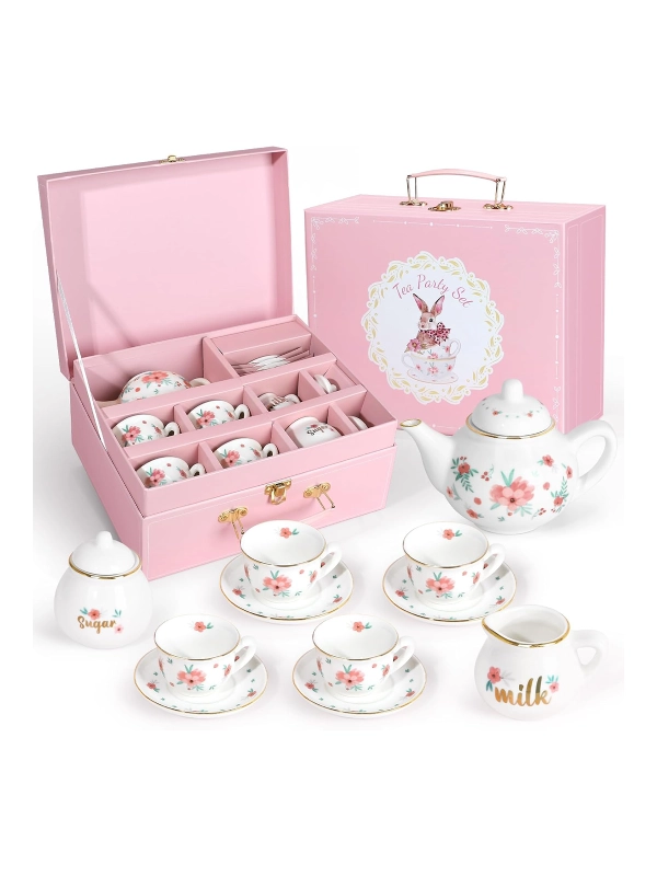 Porcelain Tea Set for Girls Birthday Gifts