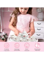 Porcelain Tea Set for Girls Birthday Gifts