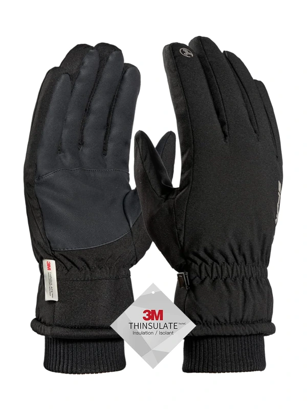 TRENDOUX Winter Gloves Black