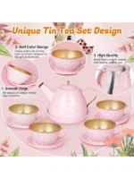 Tea Party Set for Little Girls Birthday Toddler