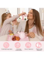 Tea Party Set for Little Girls Birthday Toddler