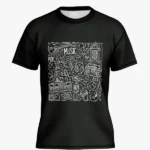 Music Doodle Graphic T-shirt