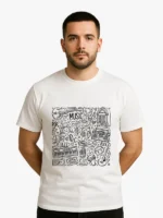 Music Doodle Graphic T-shirt