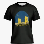 Sacramento Tower Bridge Night Graphic T-shirt