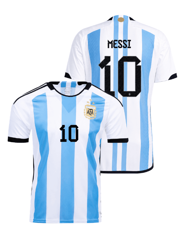 1 Argentina Messi 10 Jersey – Premium Football Fan Jersey - Image 1