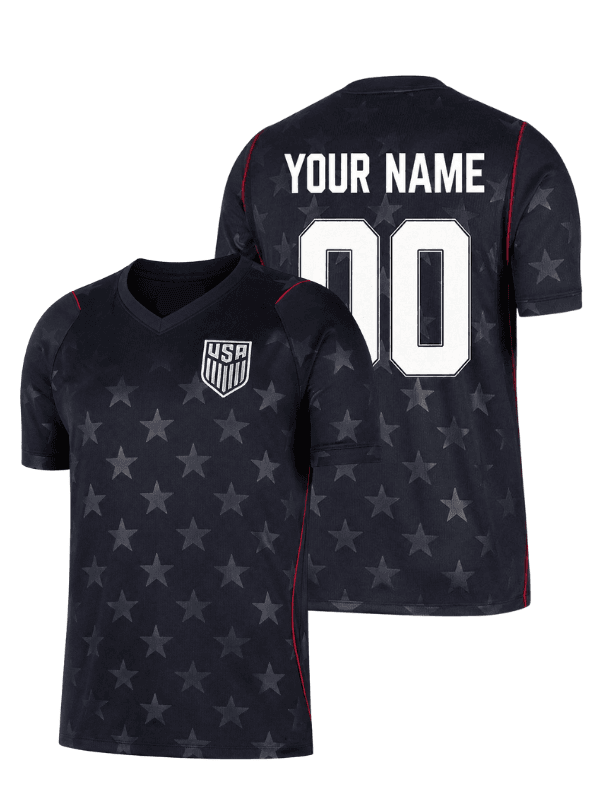 1 USA Soccer Jersey | Custom Name & Number USA Football Shirt | American Stars Soccer Jersey | USA Fan Jersey Gift - Image 1