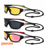 Shopsery Sports Polarized Sunglasses for Men UV400 Protection, 3-Pack & 5-Pack Combo - Image 5