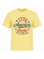 America 1776–2026 T-Shirt | Land of the Free USA 250th Anniversary Patriotic Graphic Tee - Image 9