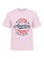 America 1776–2026 T-Shirt | Land of the Free USA 250th Anniversary Patriotic Graphic Tee - Image 7