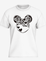 Disney Floral Mouse Ears Shirt | Matching Family Vacation T-Shirt | Disney World Unisex T-Shirt - Image 6