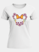 Disney Floral Bow T-Shirt | Minnie Ears Disney Trip Shirt for Women - Image 4