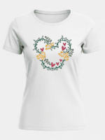 Disneyland Floral Mickey Shirt | Disney World Family Vacation Tee | Unisex T-Shirt - Image 3